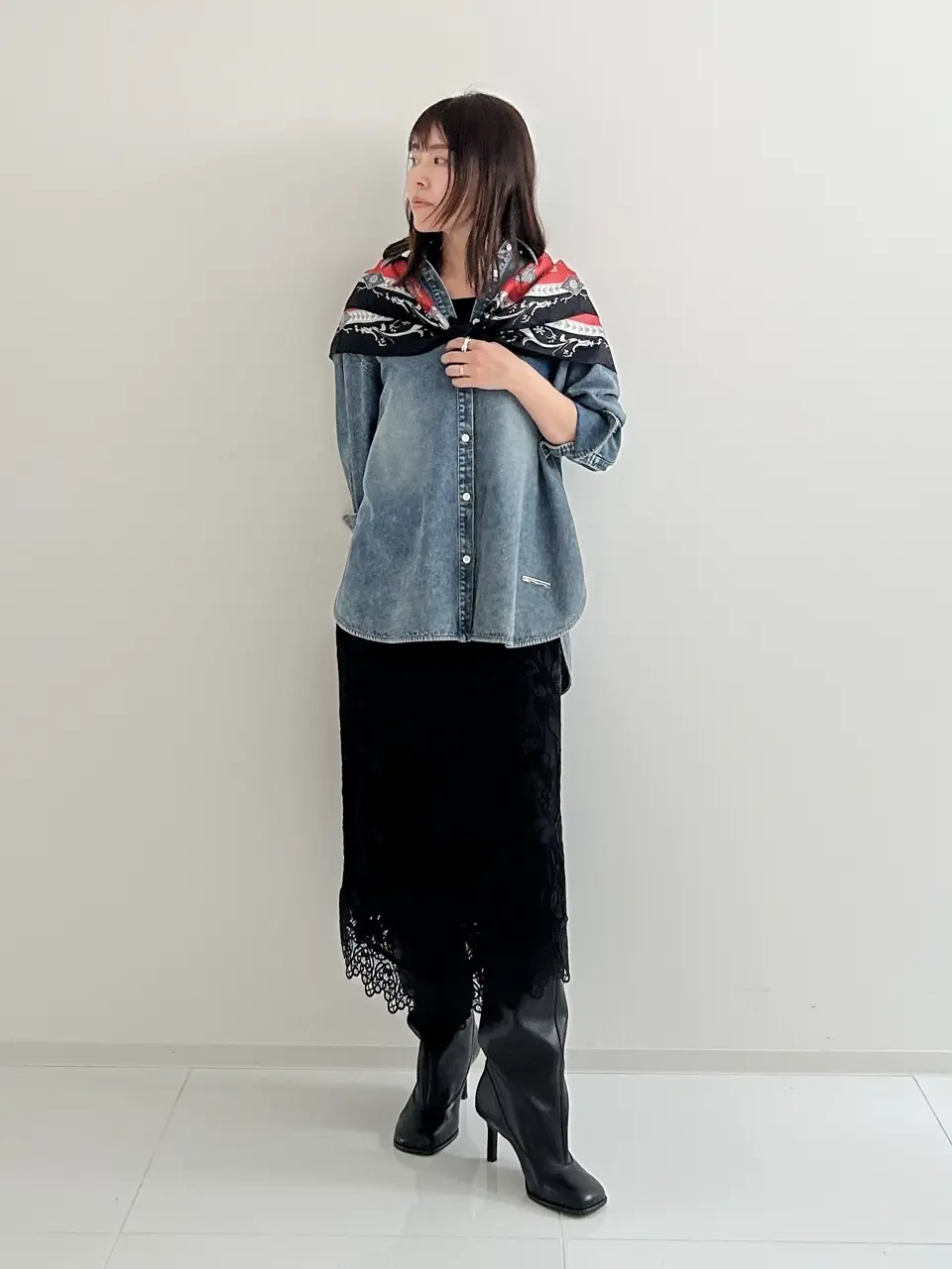 GRACE CONTINENTAL 古川温子 コーディネート画像