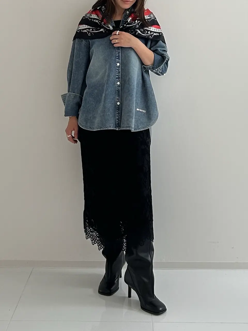 GRACE CONTINENTAL 古川温子 コーディネート画像