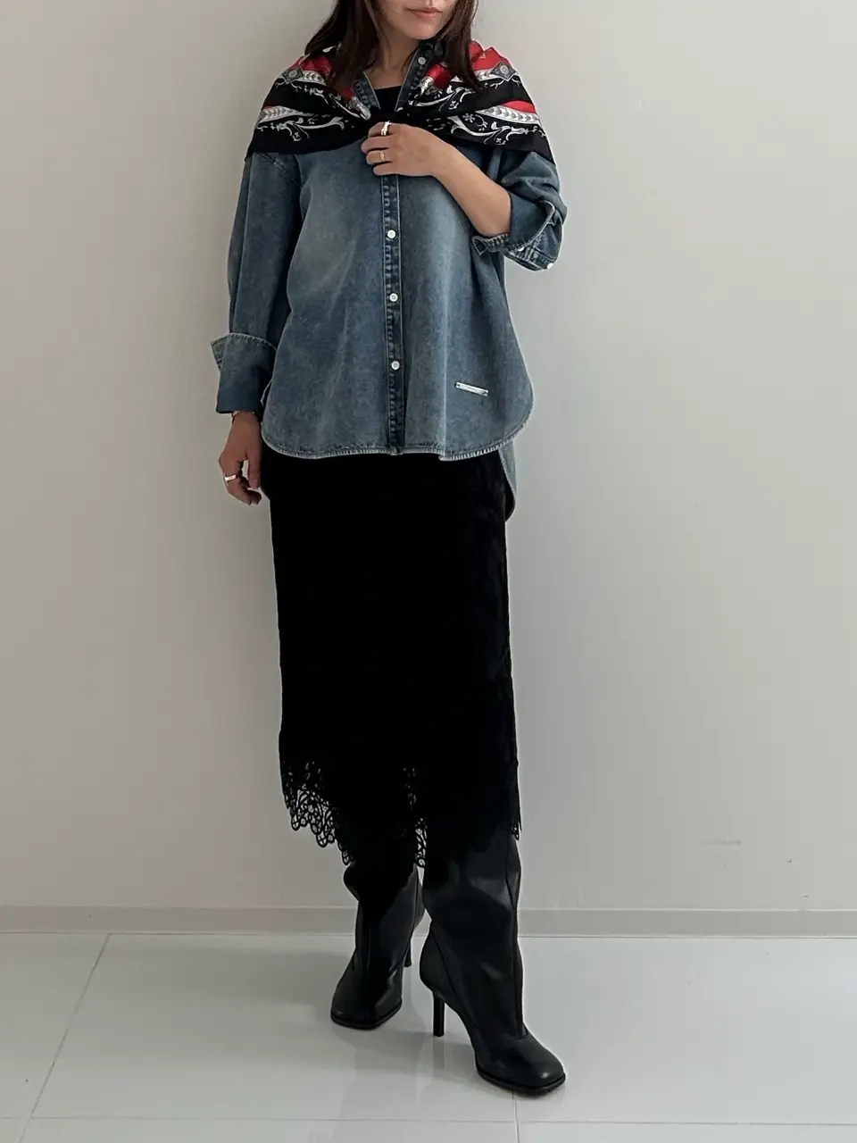 GRACE CONTINENTAL 古川温子 コーディネート画像