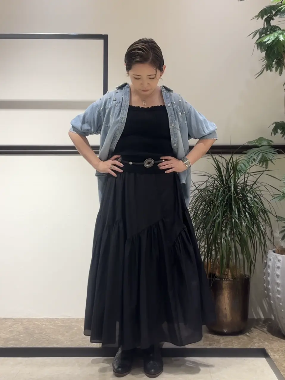 GRACE CONTINENTAL N.YURI コーディネート画像