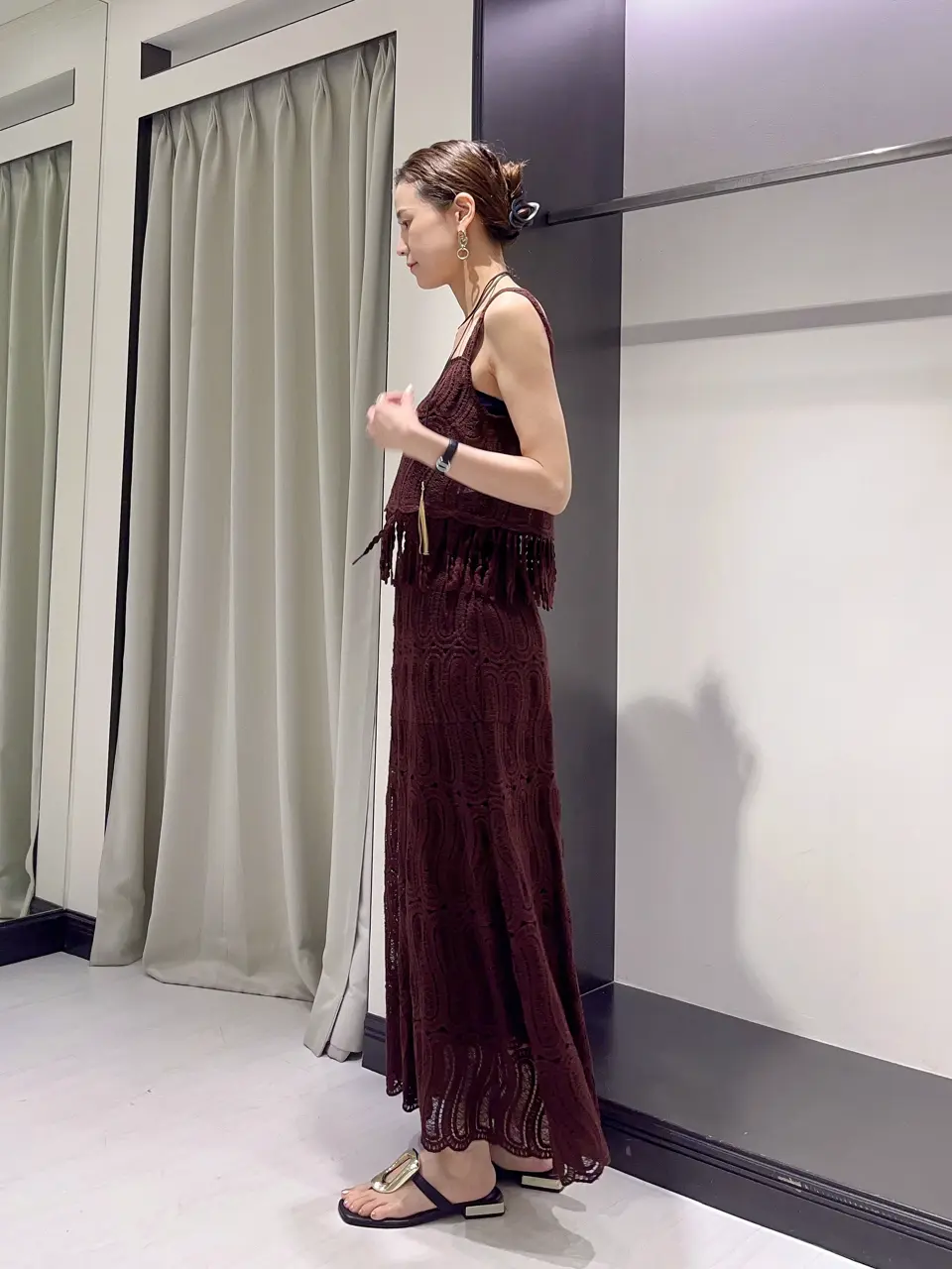 GRACE CONTINENTAL 亀田 未希 コーディネート画像