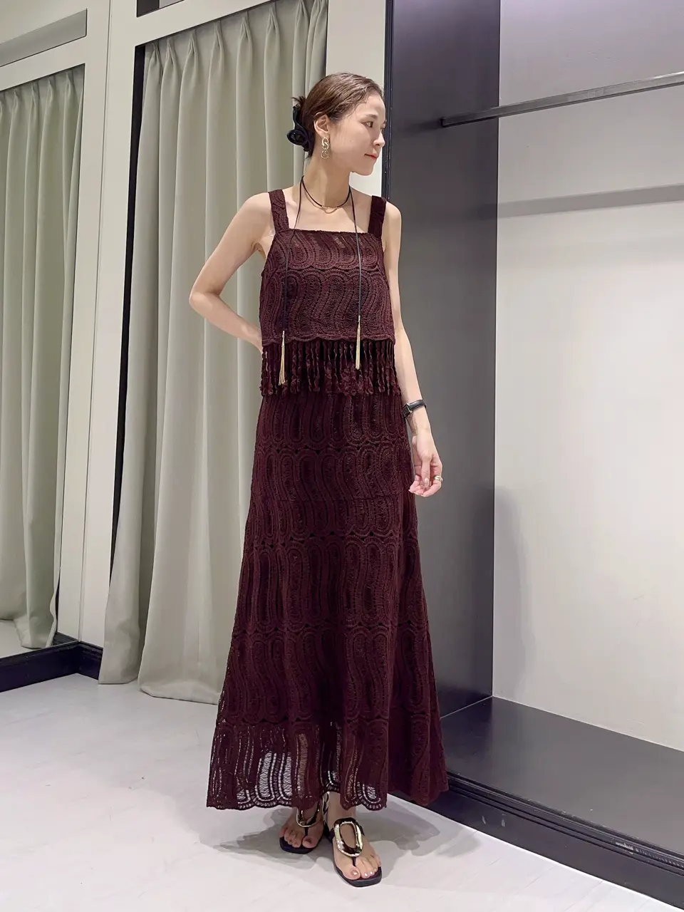 GRACE CONTINENTAL 亀田 未希 コーディネート画像