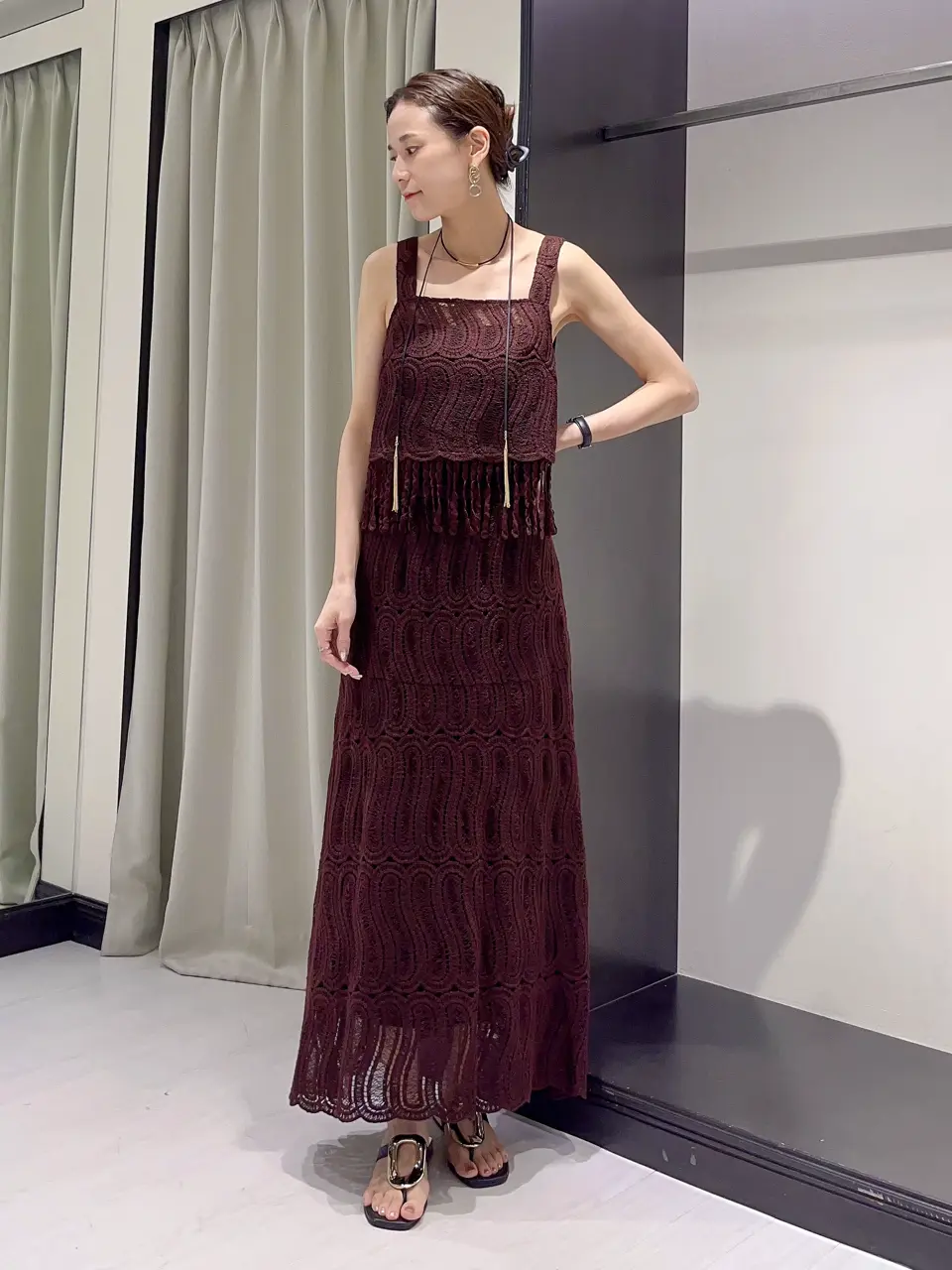 GRACE CONTINENTAL 亀田 未希 コーディネート画像