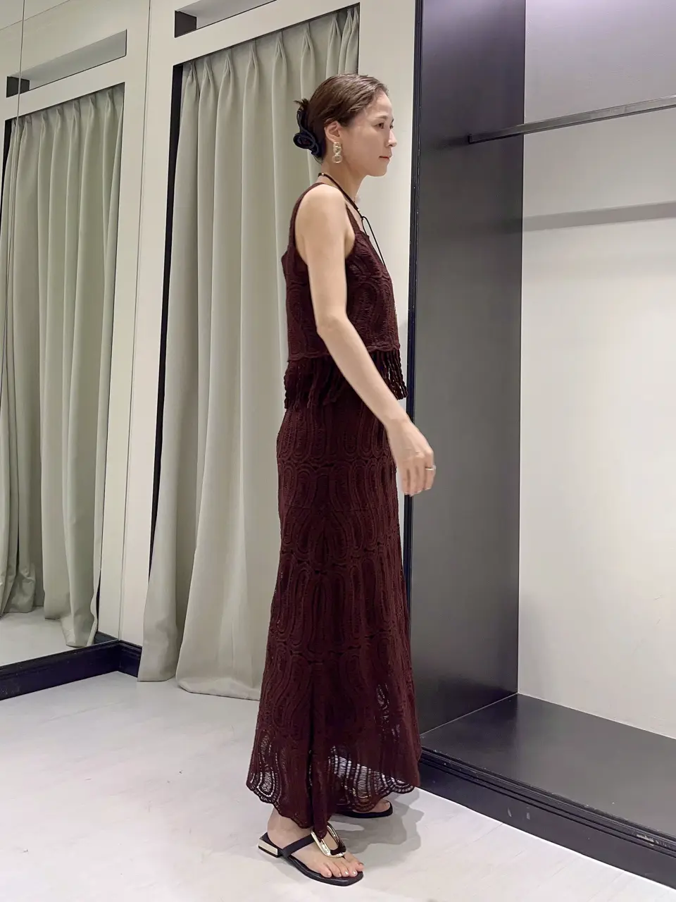 GRACE CONTINENTAL 亀田 未希 コーディネート画像