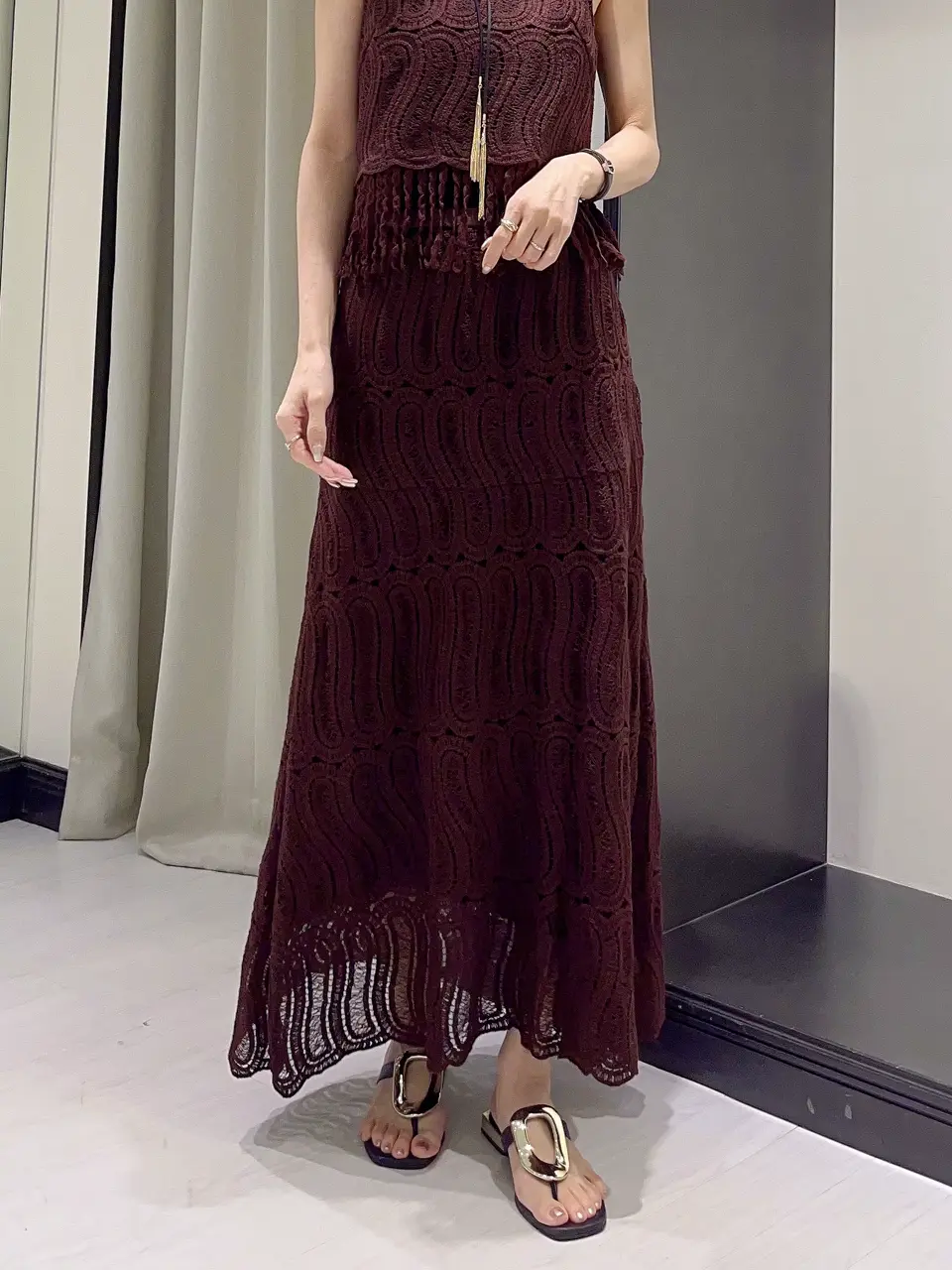 GRACE CONTINENTAL 亀田 未希 コーディネート画像