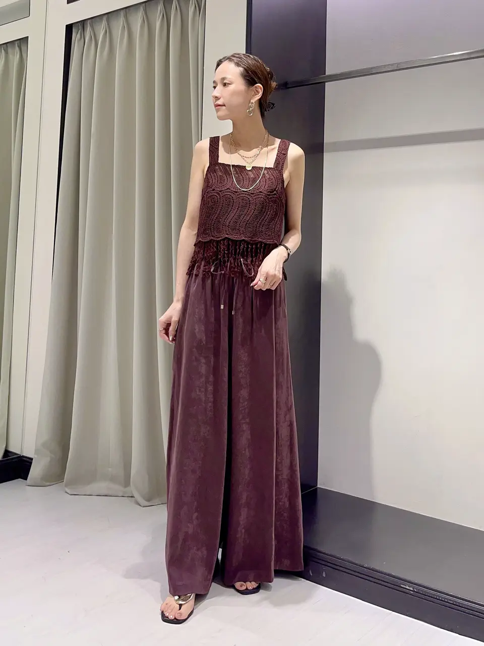 GRACE CONTINENTAL 亀田 未希 コーディネート画像