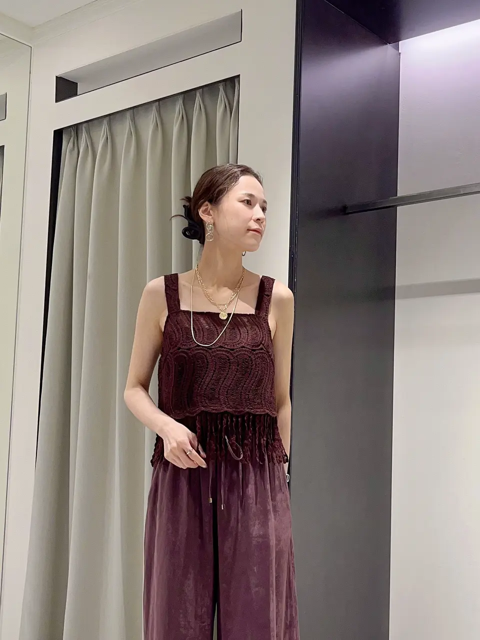 GRACE CONTINENTAL 亀田 未希 コーディネート画像