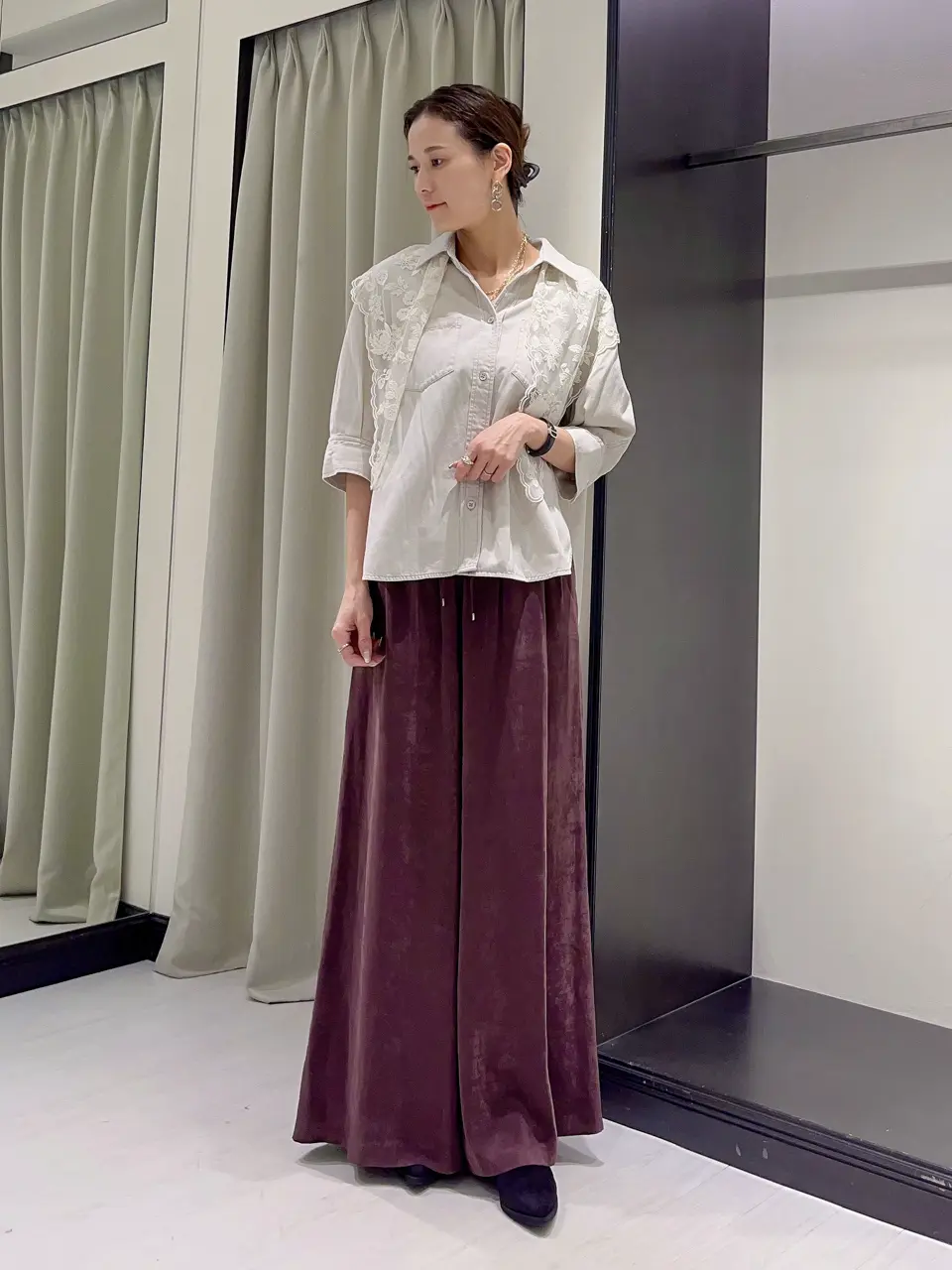 GRACE CONTINENTAL 亀田 未希 コーディネート画像