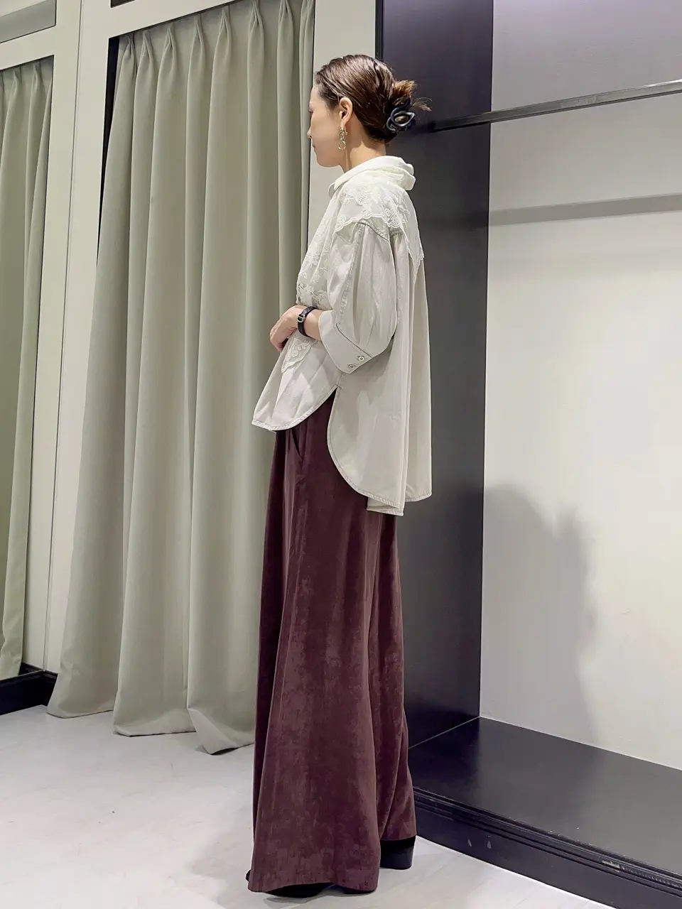 GRACE CONTINENTAL 亀田 未希 コーディネート画像