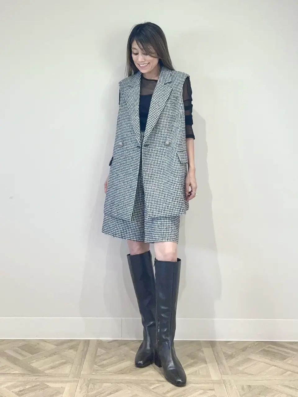 GRACE CONTINENTAL yukimi yonee コーディネート画像