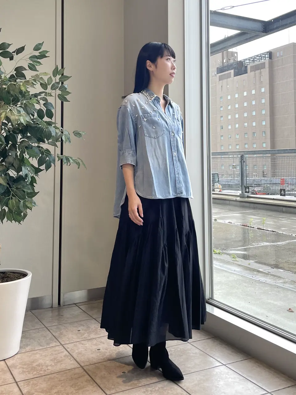 GRACE CONTINENTAL 端場　わかな コーディネート画像