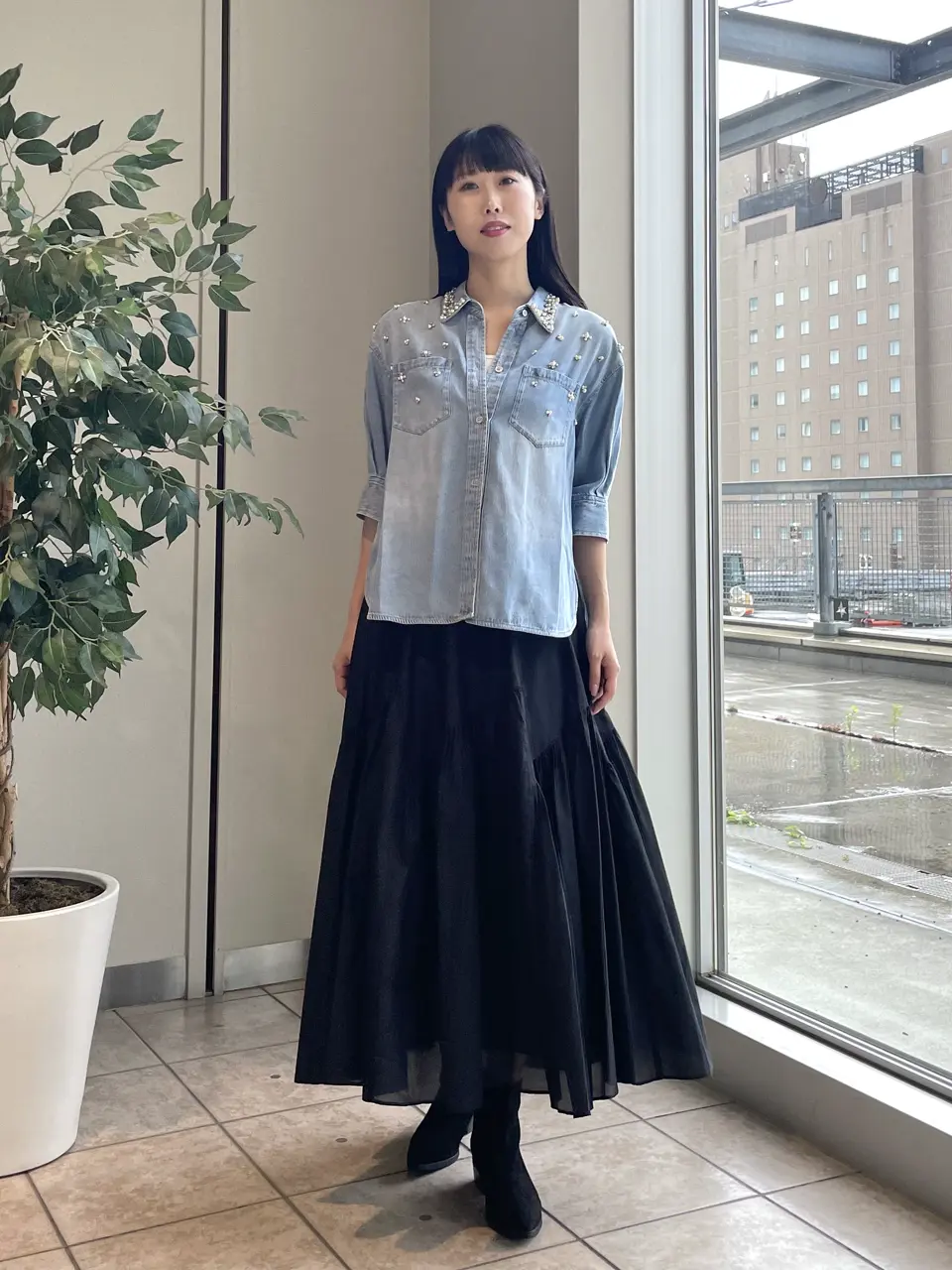 GRACE CONTINENTAL 端場　わかな コーディネート画像