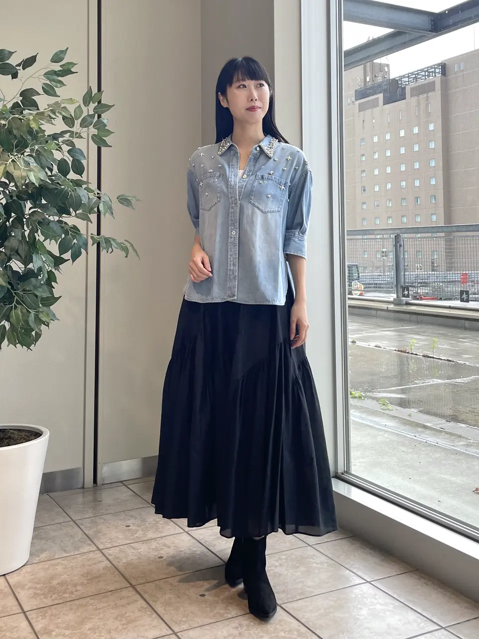 GRACE CONTINENTAL 端場　わかな コーディネート画像