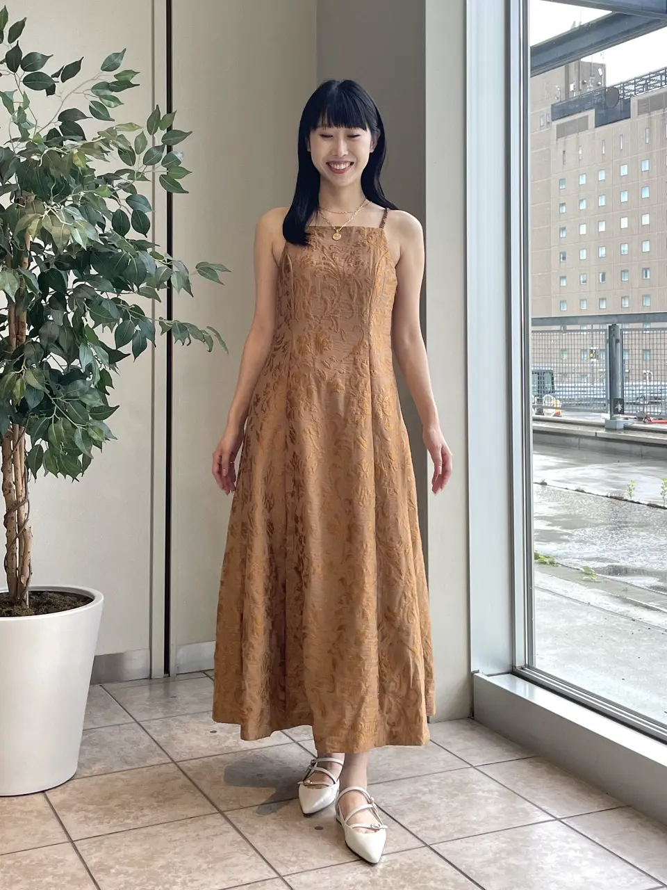 GRACE CONTINENTAL 端場　わかな コーディネート画像