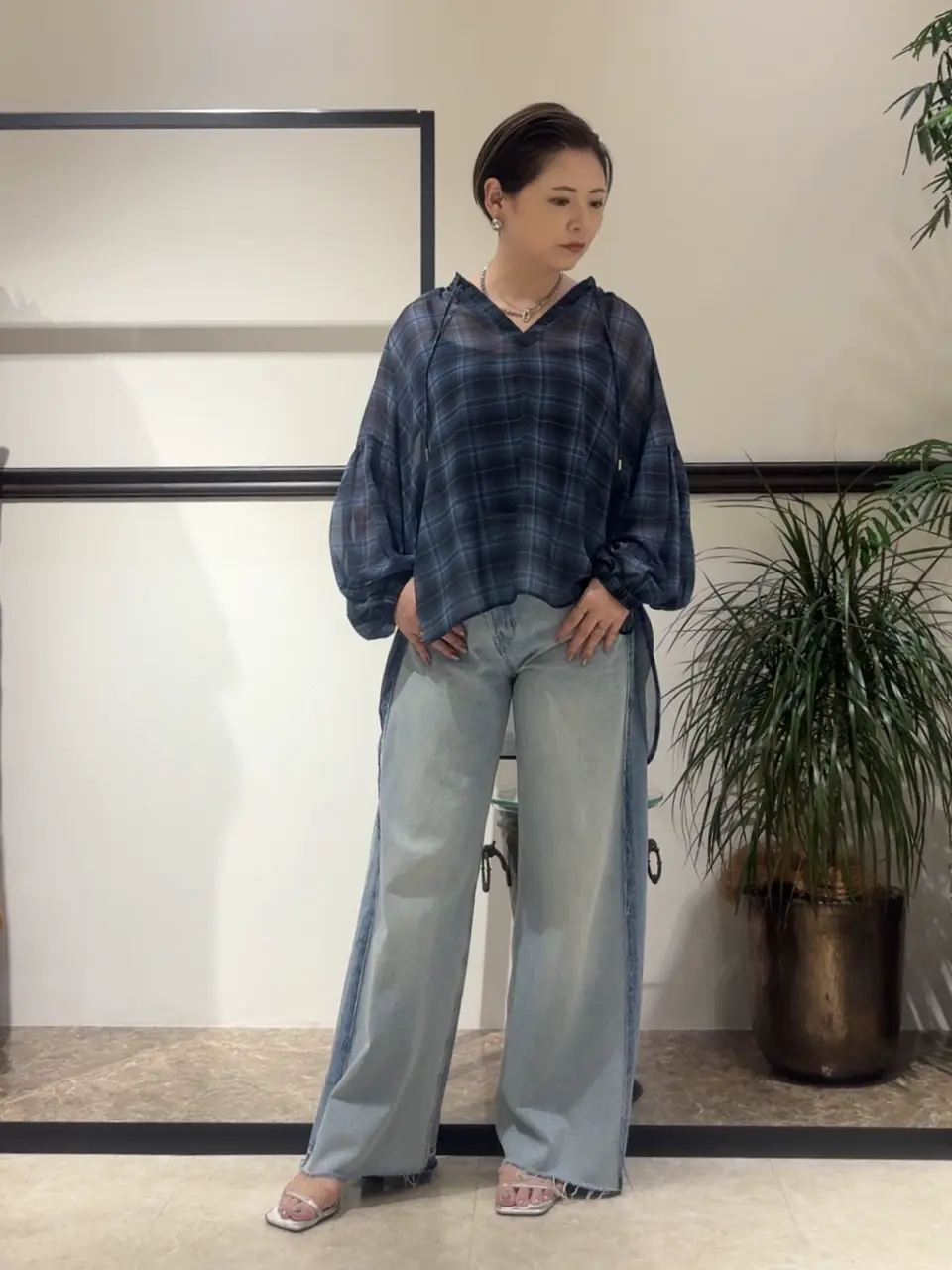 GRACE CONTINENTAL N.YURI コーディネート画像