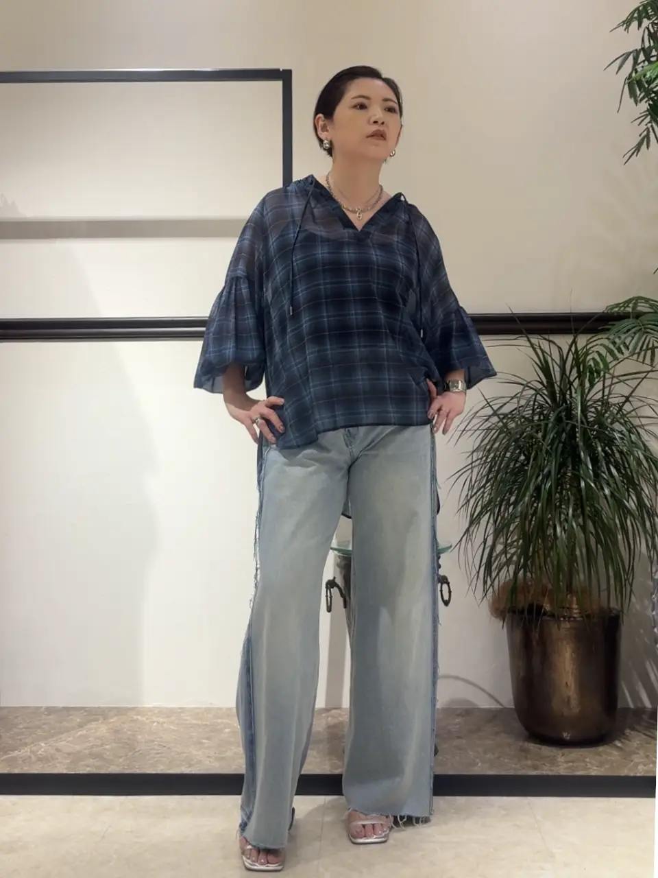 GRACE CONTINENTAL N.YURI コーディネート画像