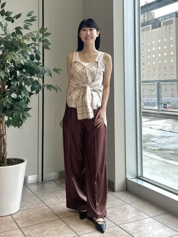 GRACE CONTINENTAL 端場　わかな コーディネート画像