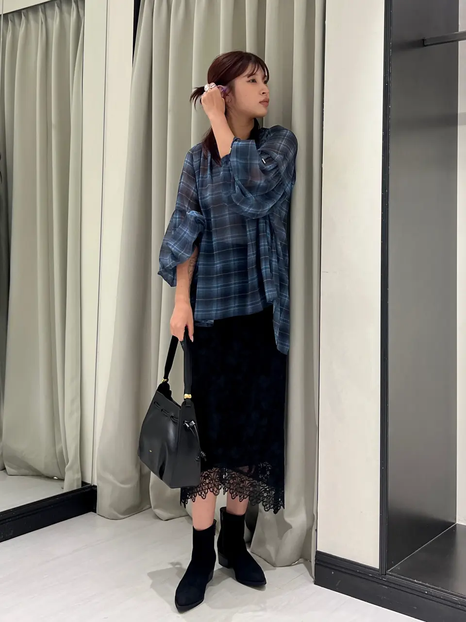 GRACE CONTINENTAL NORIA コーディネート画像