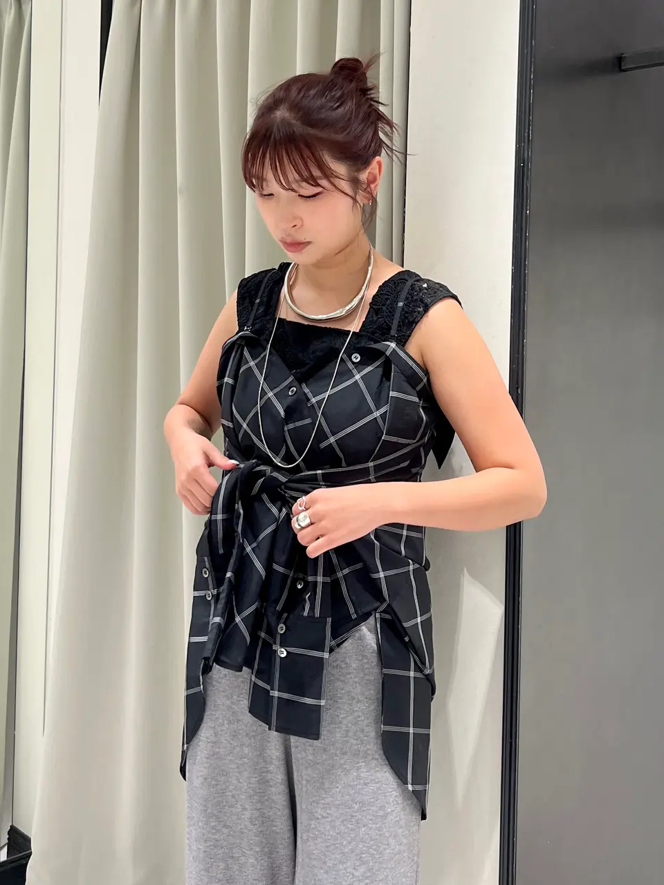 GRACE CONTINENTAL NORIA コーディネート画像