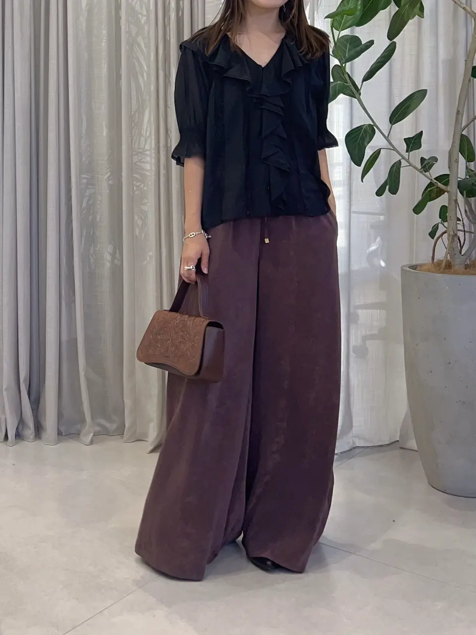 GRACE CONTINENTAL 古川温子 コーディネート画像