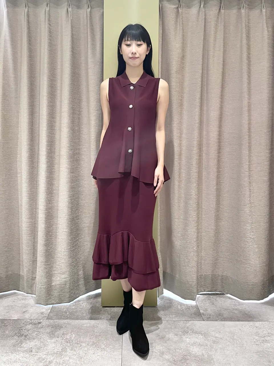 GRACE CONTINENTAL 端場　わかな コーディネート画像