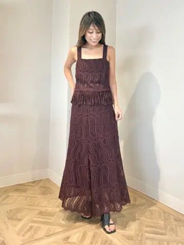 GRACE CONTINENTAL yukimi yonee コーディネート画像