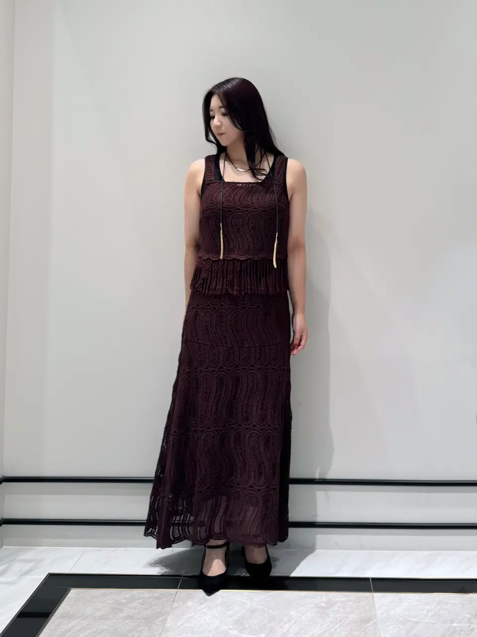 GRACE CONTINENTAL MOMOKO コーディネート画像