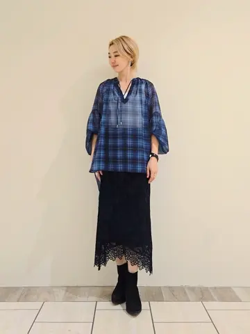 GRACE CONTINENTAL isono yui コーディネート画像