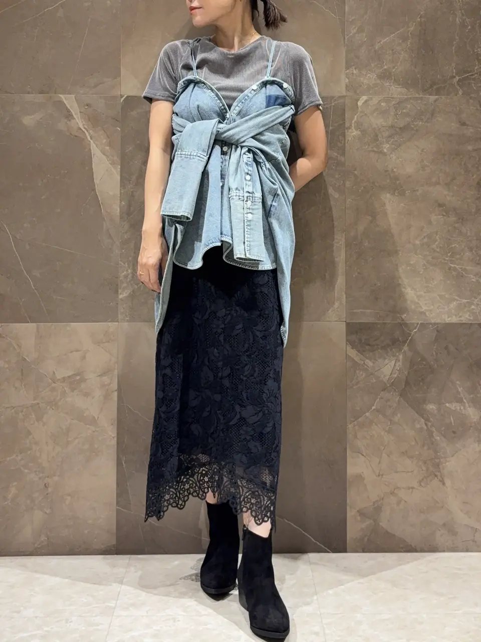 GRACE CONTINENTAL 穐山　香織 コーディネート画像