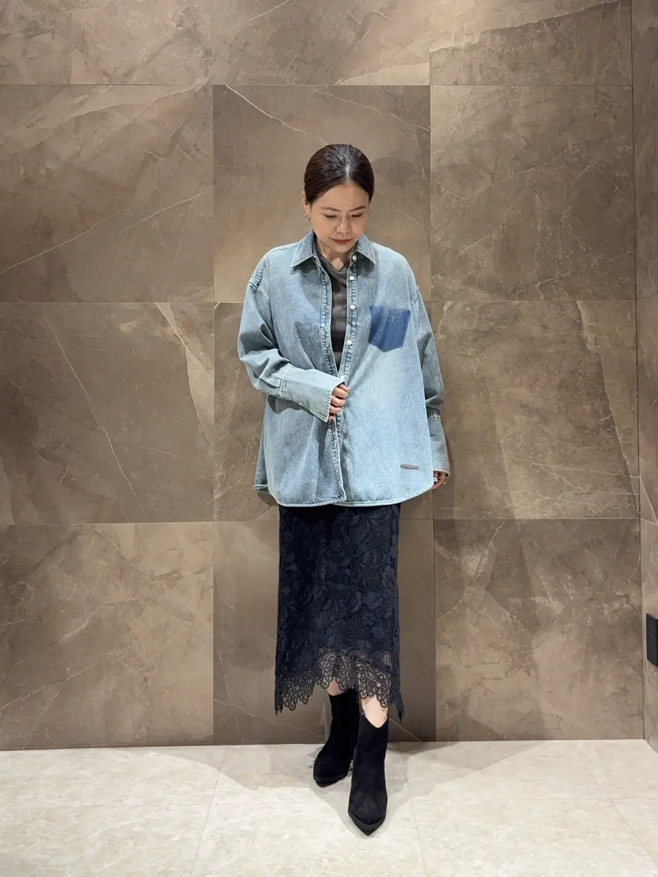 GRACE CONTINENTAL 穐山　香織 コーディネート画像