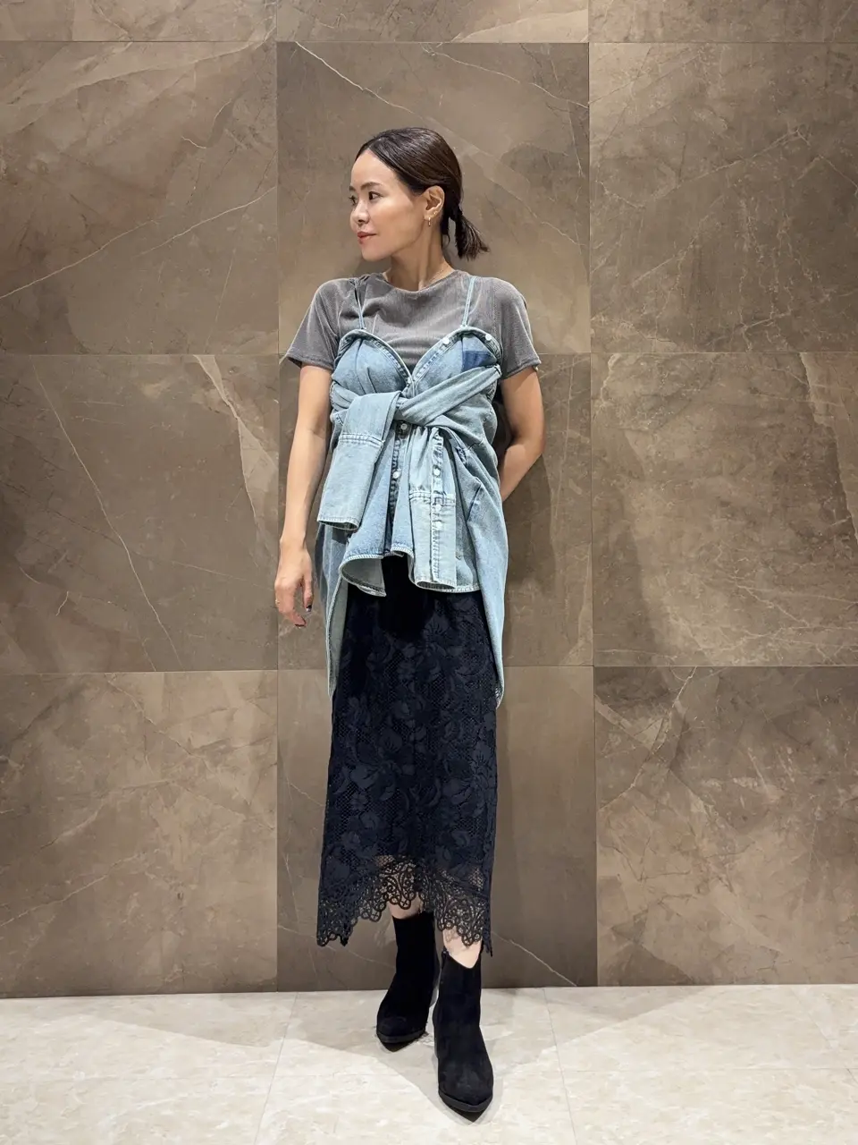 GRACE CONTINENTAL 穐山　香織 コーディネート画像