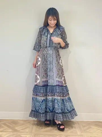 GRACE CONTINENTAL yukimi yonee コーディネート画像