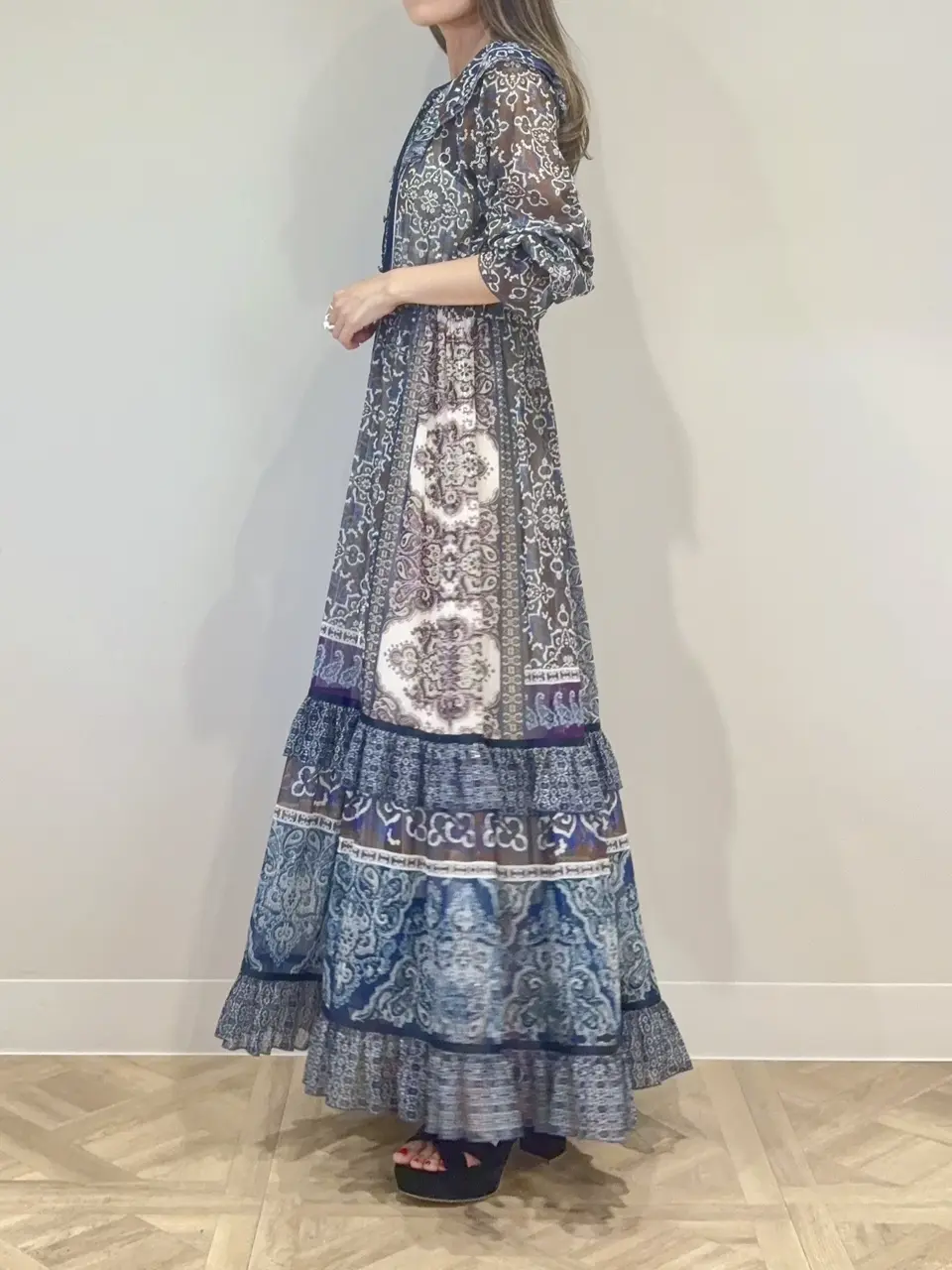 GRACE CONTINENTAL yukimi yonee コーディネート画像