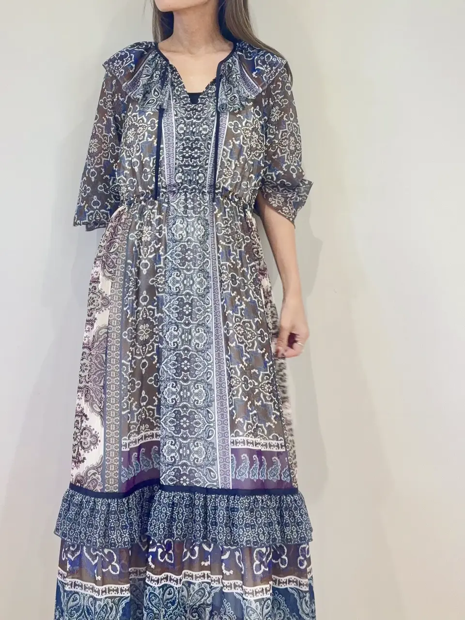 GRACE CONTINENTAL yukimi yonee コーディネート画像