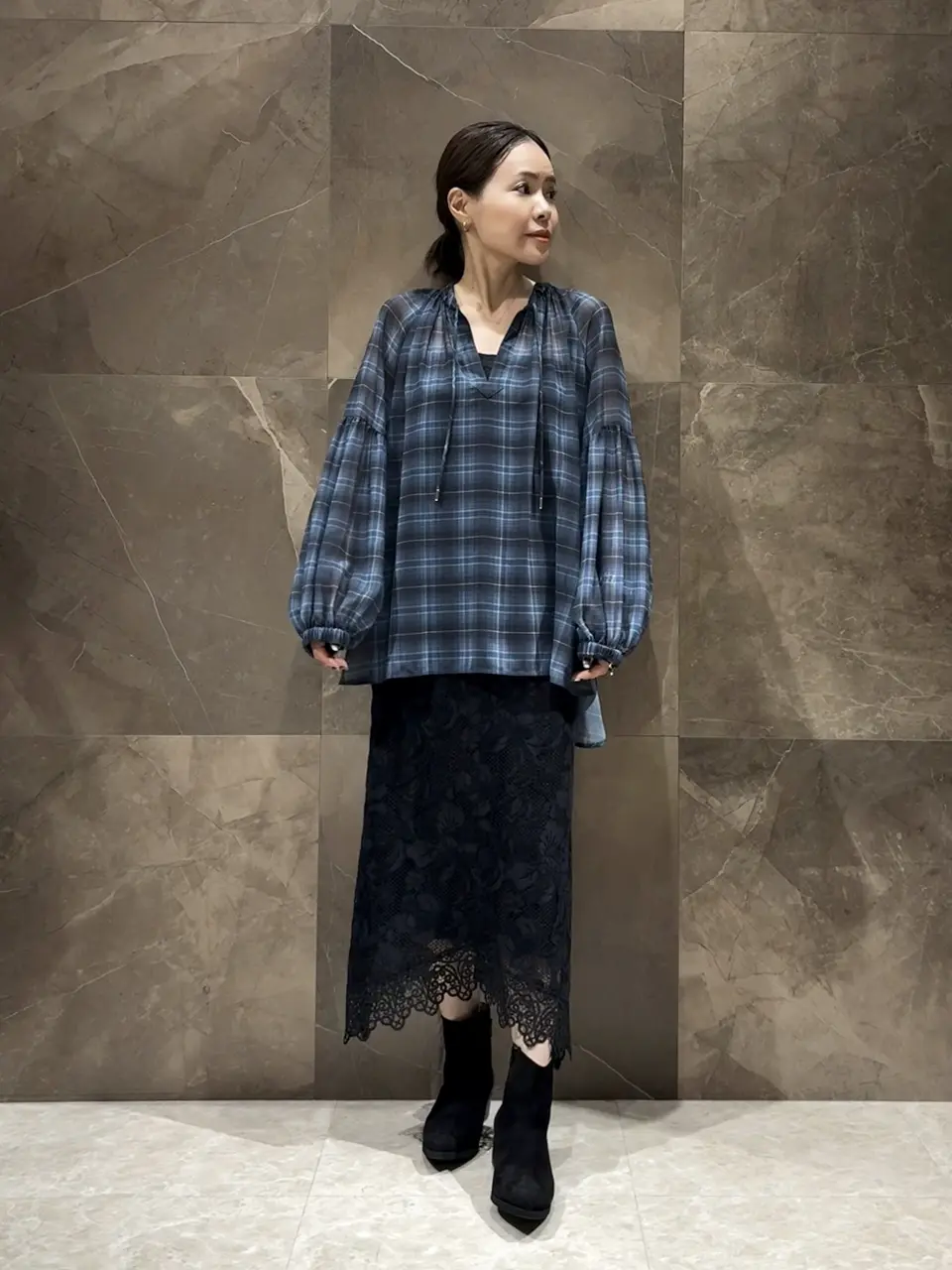 GRACE CONTINENTAL 穐山　香織 コーディネート画像