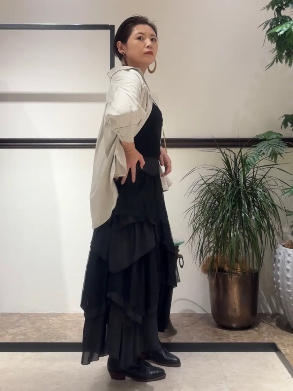 GRACE CONTINENTAL N.YURI コーディネート画像