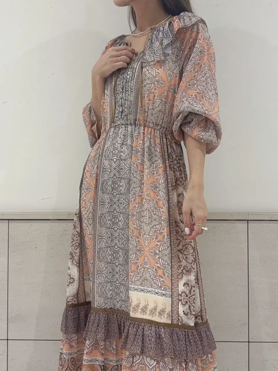 GRACE CONTINENTAL yukimi yonee コーディネート画像