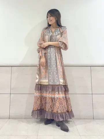 GRACE CONTINENTAL yukimi yonee コーディネート画像