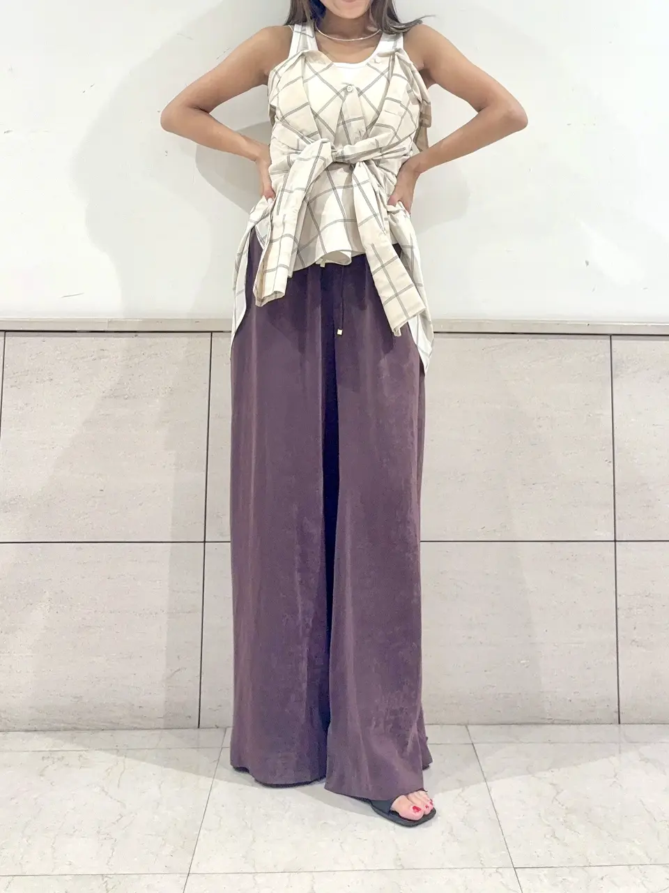 GRACE CONTINENTAL yukimi yonee コーディネート画像