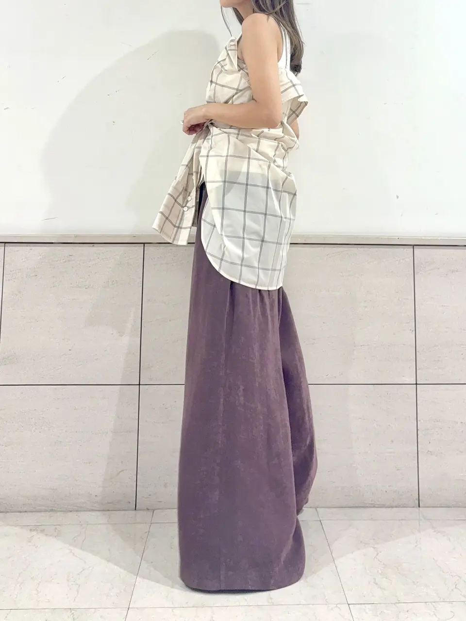 GRACE CONTINENTAL yukimi yonee コーディネート画像