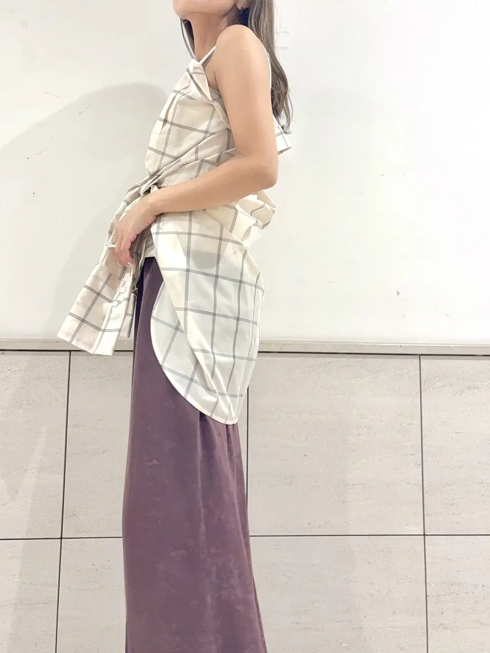 GRACE CONTINENTAL yukimi yonee コーディネート画像