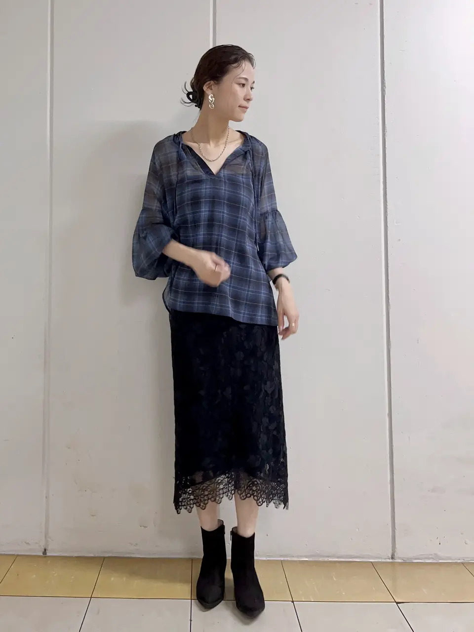 GRACE CONTINENTAL 亀田 未希 コーディネート画像