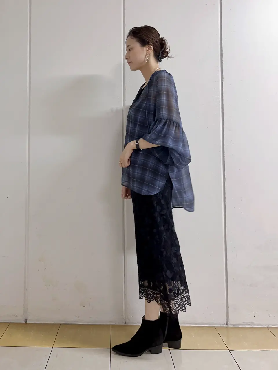 GRACE CONTINENTAL 亀田 未希 コーディネート画像