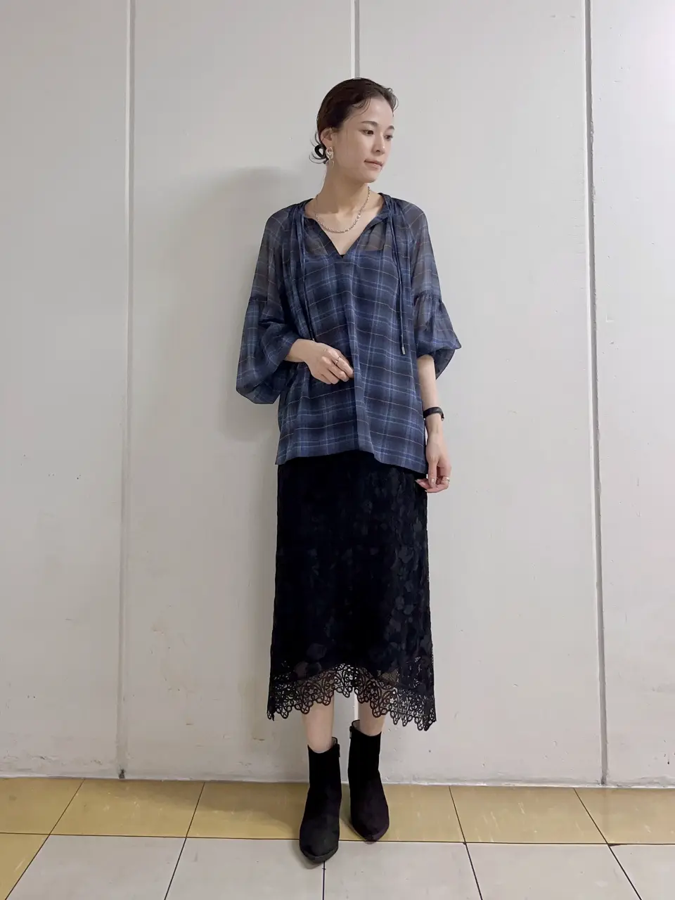 GRACE CONTINENTAL 亀田 未希 コーディネート画像