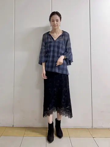 GRACE CONTINENTAL 亀田 未希 コーディネート画像