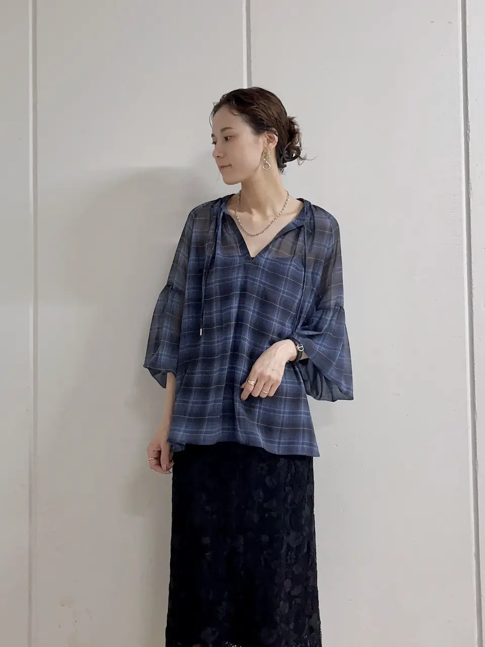 GRACE CONTINENTAL 亀田 未希 コーディネート画像