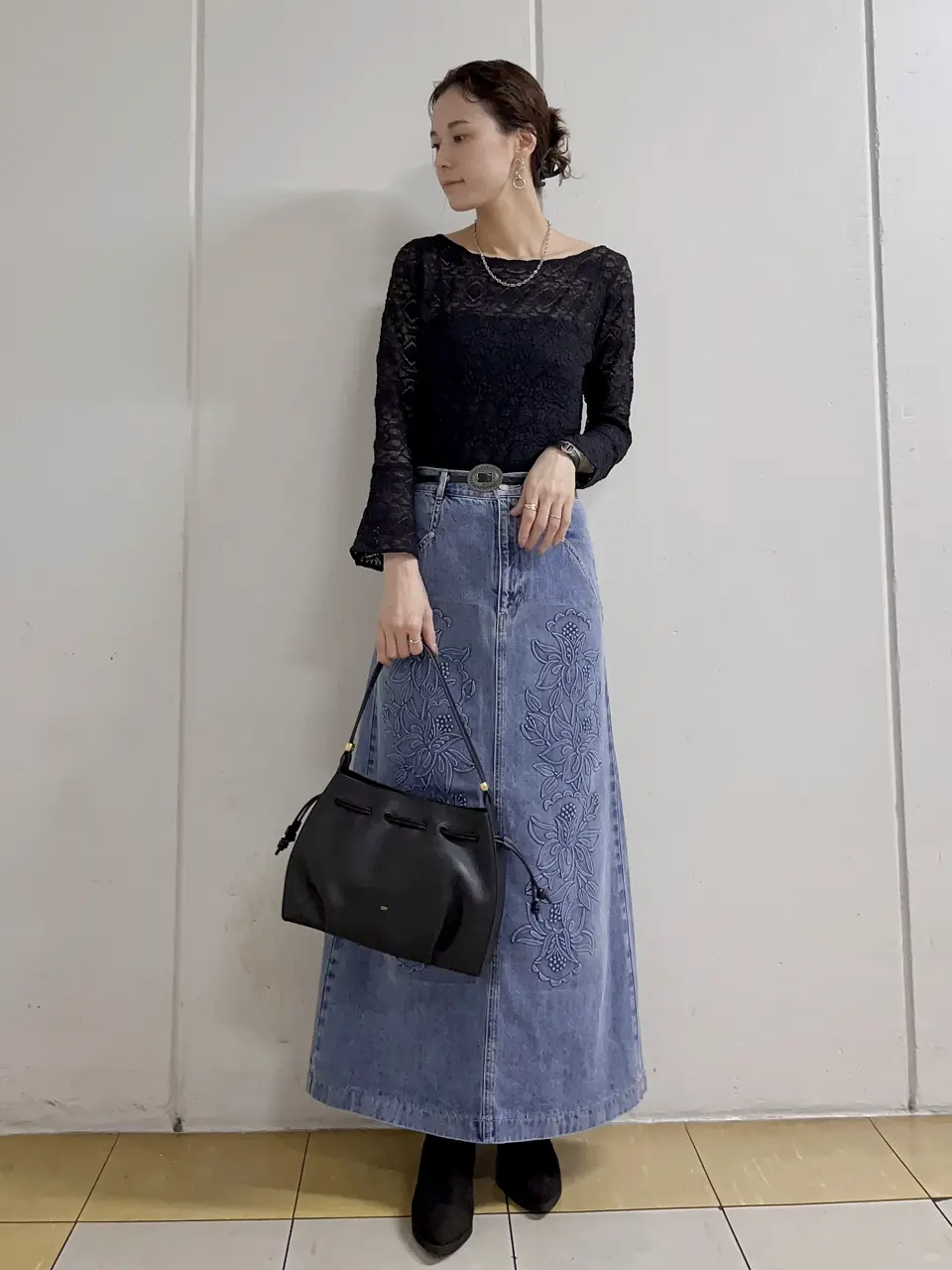 GRACE CONTINENTAL 亀田 未希 コーディネート画像