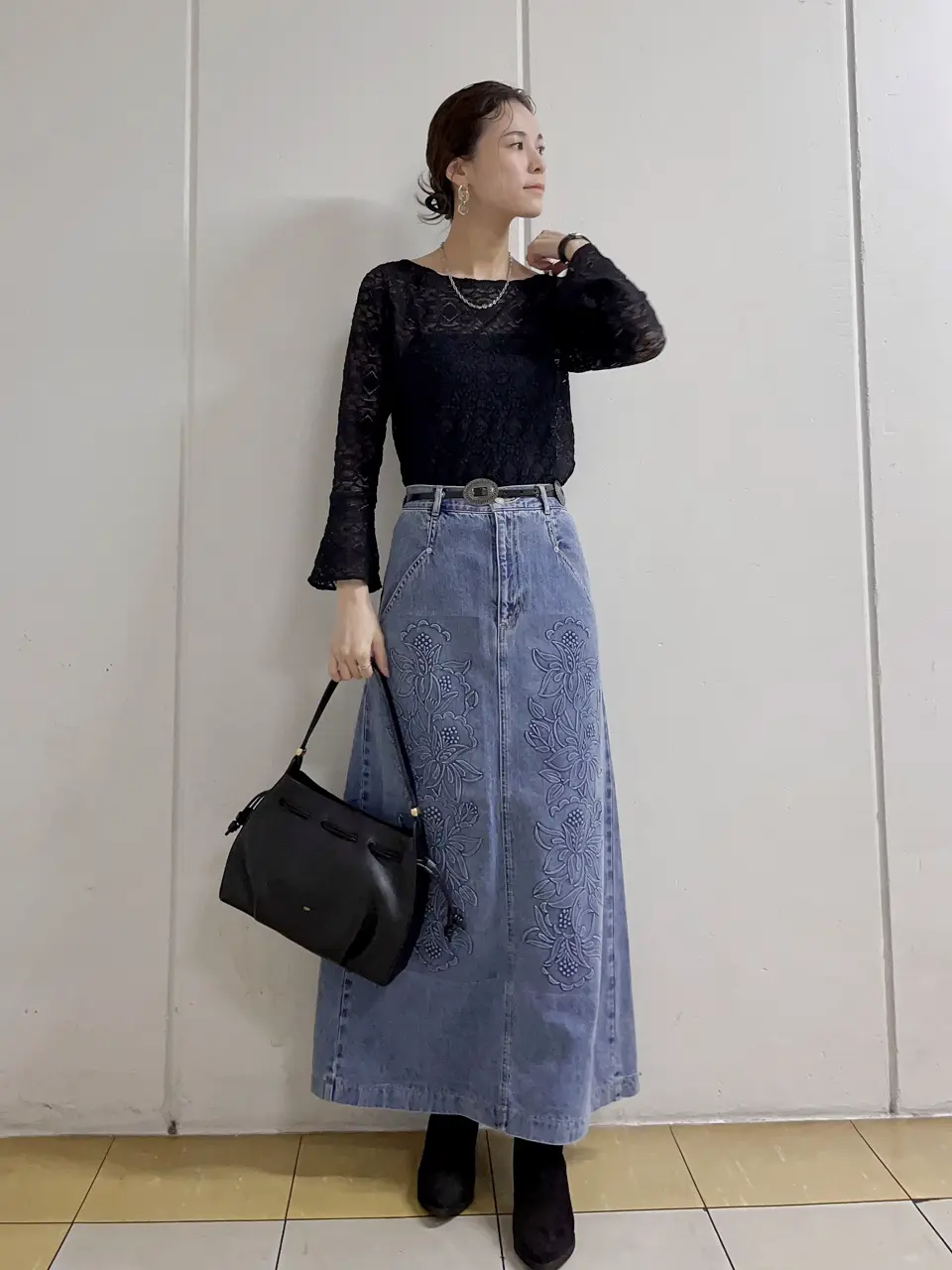 GRACE CONTINENTAL 亀田 未希 コーディネート画像