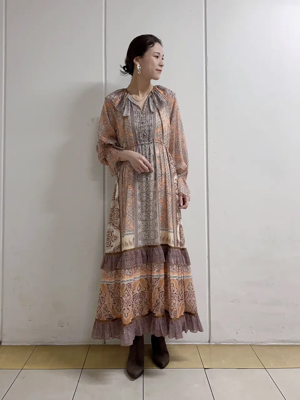 GRACE CONTINENTAL 亀田 未希 コーディネート画像