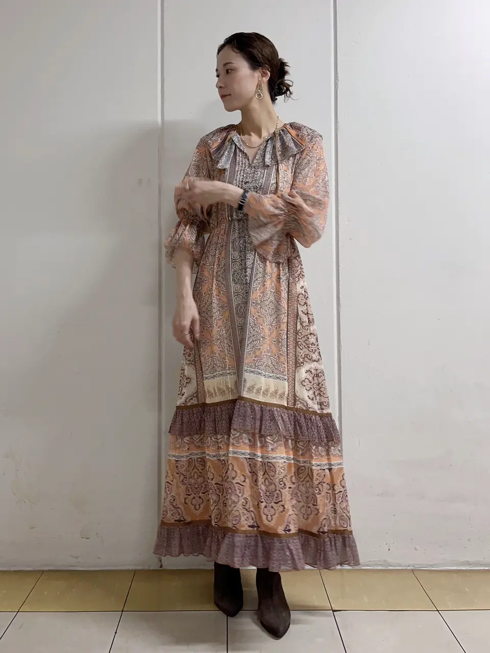 GRACE CONTINENTAL 亀田 未希 コーディネート画像